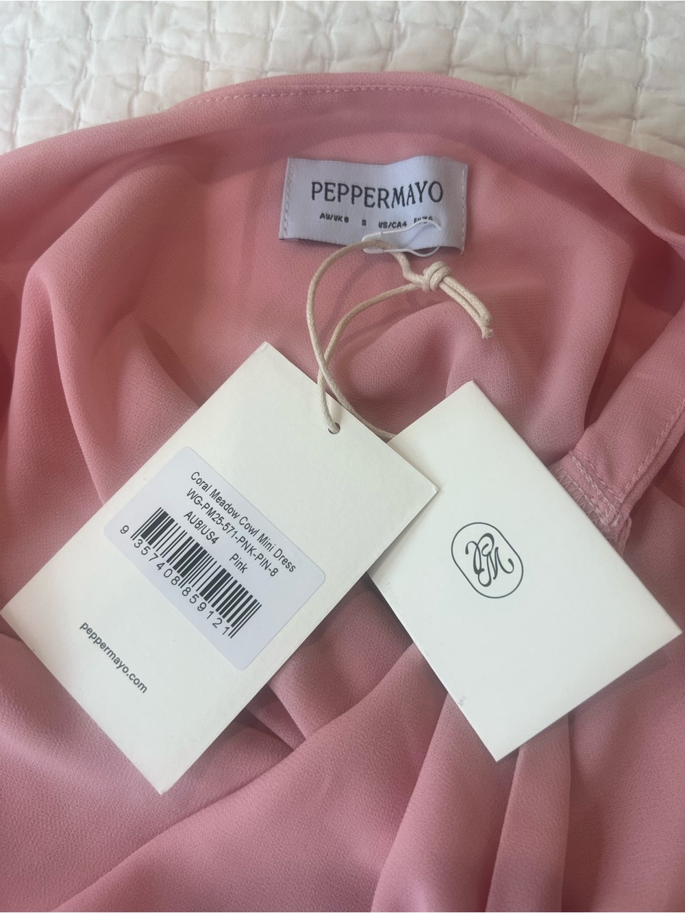 Peppermayo Pink Halter Mini Dress - Picture 12 of 15